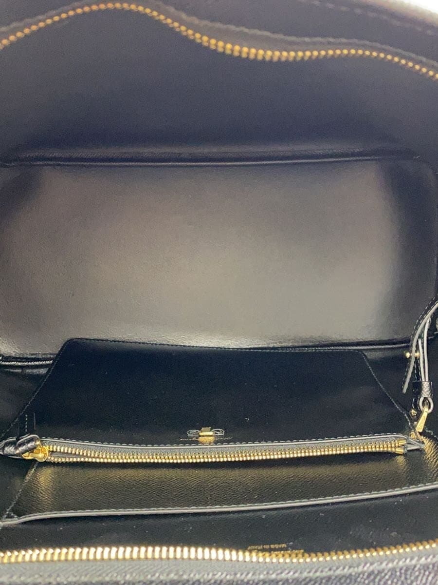 Salvatore Ferragamo tote bag leather black EE-21 H989 6