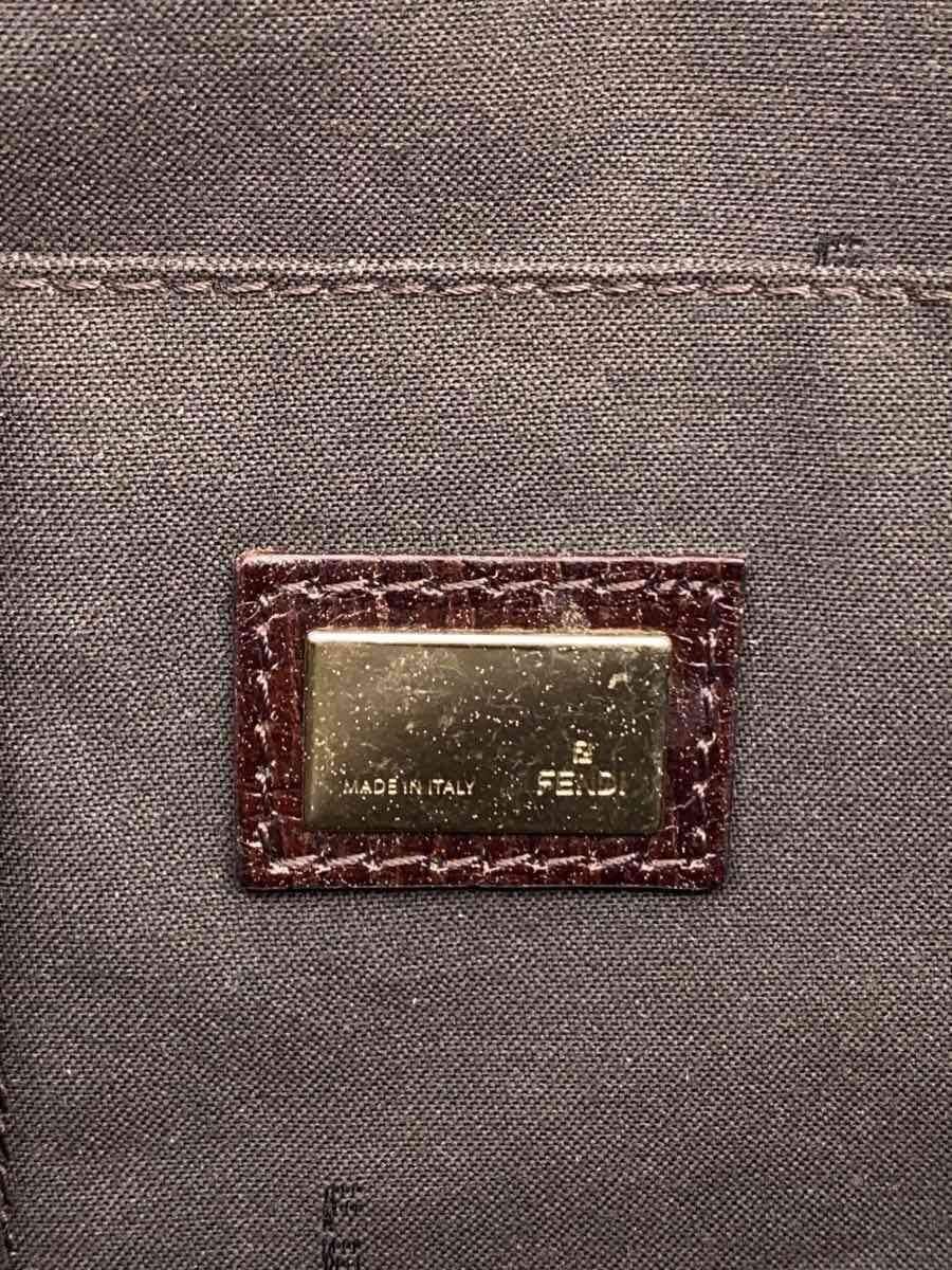 FENDI Shoulder Bag Canvas CML All Over Pattern 8BT117 5