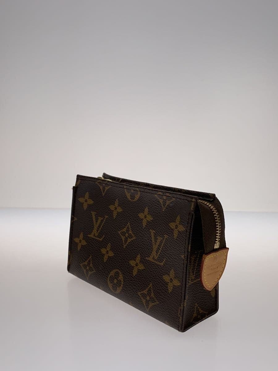 LOUIS VUITTON Poche Toilette 15_Monogram Canvas PVC BRW 2