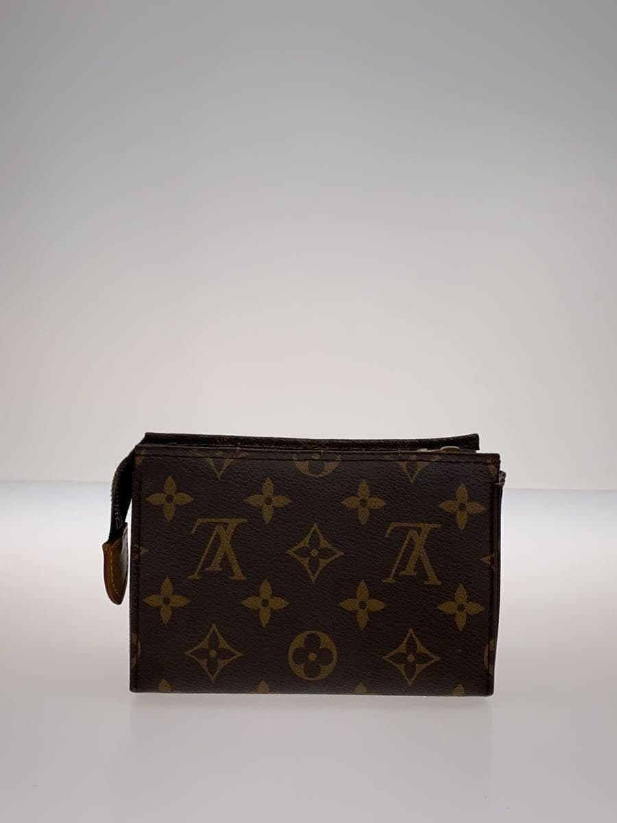 LOUIS VUITTON Poche Toilette 15_Monogram Canvas PVC BRW 3