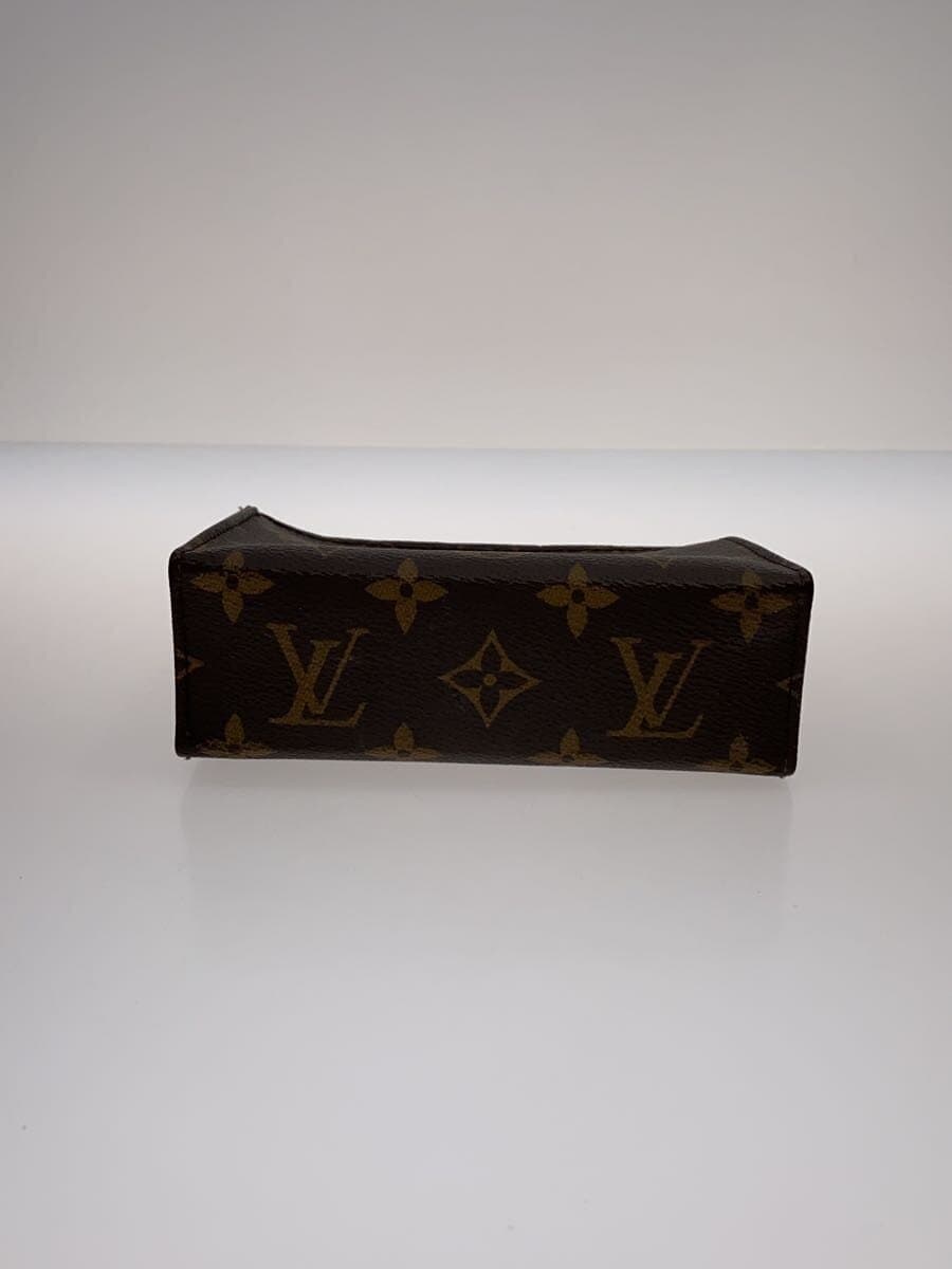 LOUIS VUITTON Poche Toilette 15_Monogram Canvas PVC BRW 4