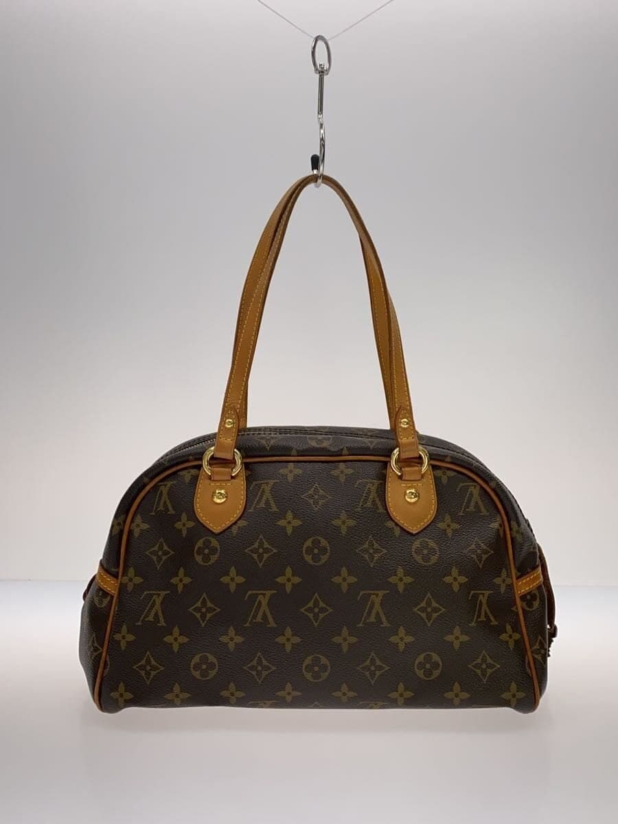 LOUIS VUITTON Montorgueil PM_Monogram Canvas PVC BRW 3