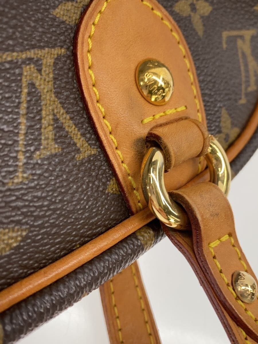 LOUIS VUITTON Montorgueil PM_Monogram Canvas PVC BRW 9