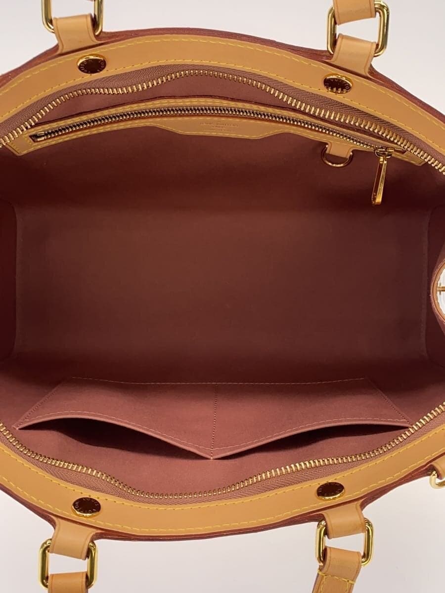 LOUIS VUITTON Bu Rare MM_Monogram Vernis Patent Leather BEG 6