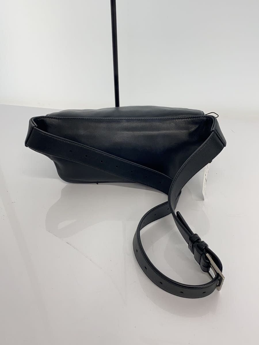 SAINT LAURENTYSL Logo Waist Bag Leather BLK Solid PLB590076.0122 3
