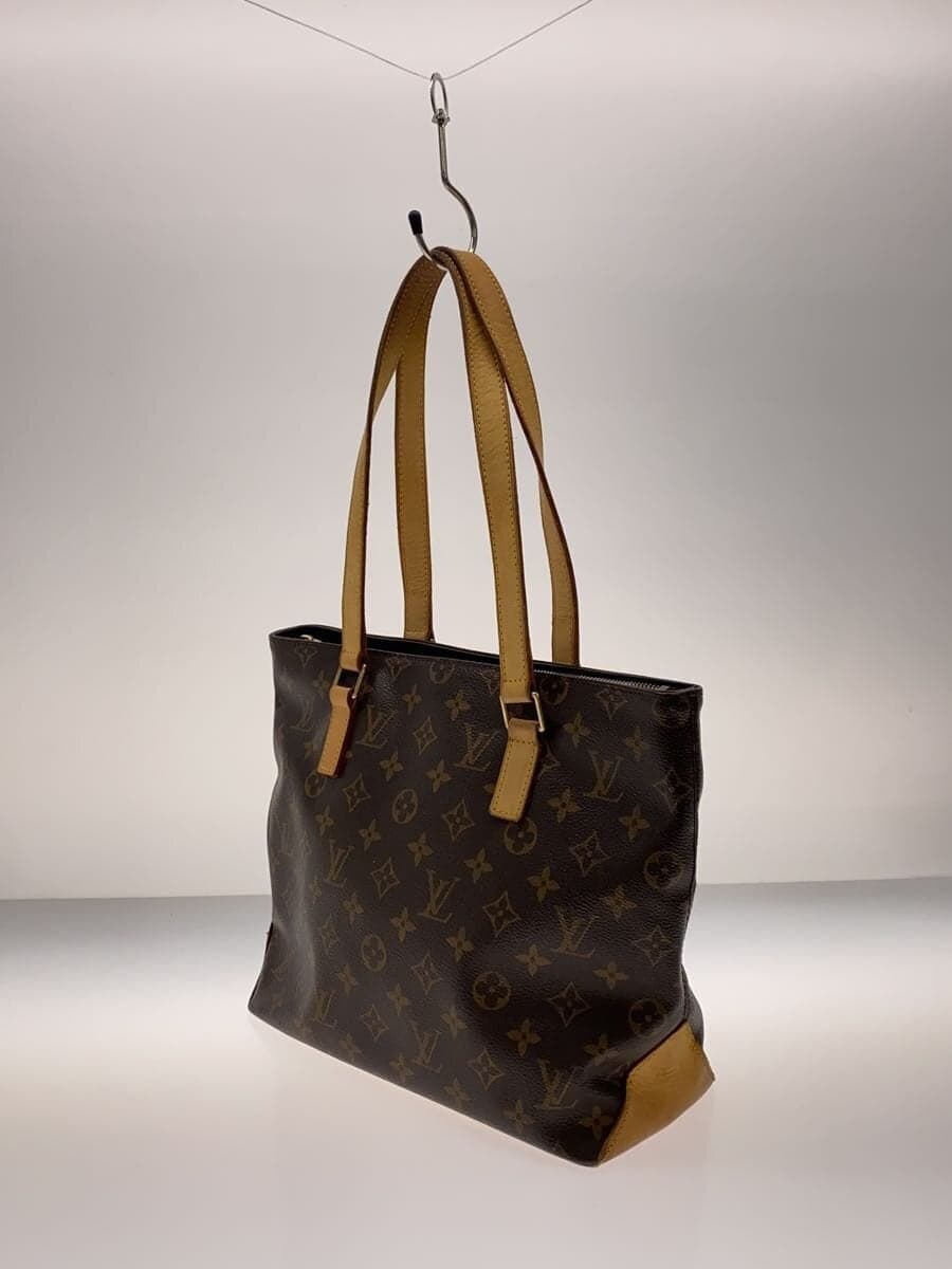 LOUIS VUITTON Cabas Piano Monogram Canvas PVC BRW Monogram M51148 2