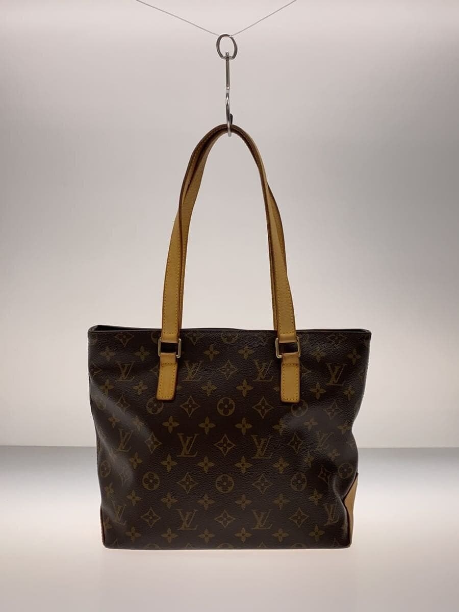 LOUIS VUITTON Cabas Piano Monogram Canvas PVC BRW Monogram M51148 3