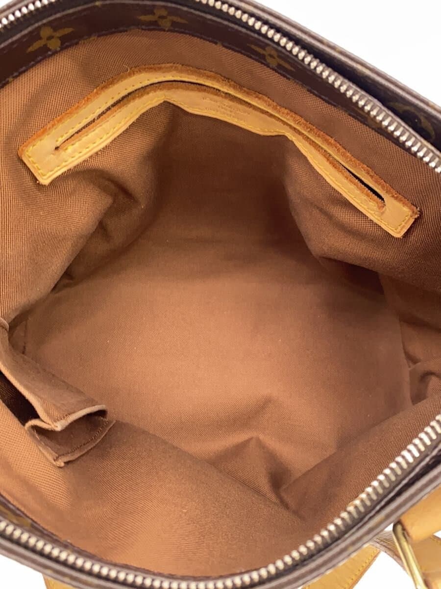 LOUIS VUITTON Cabas Piano Monogram Canvas PVC BRW Monogram M51148 6