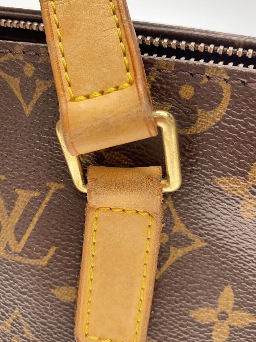 LOUIS VUITTON Cabas Piano Monogram Canvas PVC BRW Monogram M51148 9