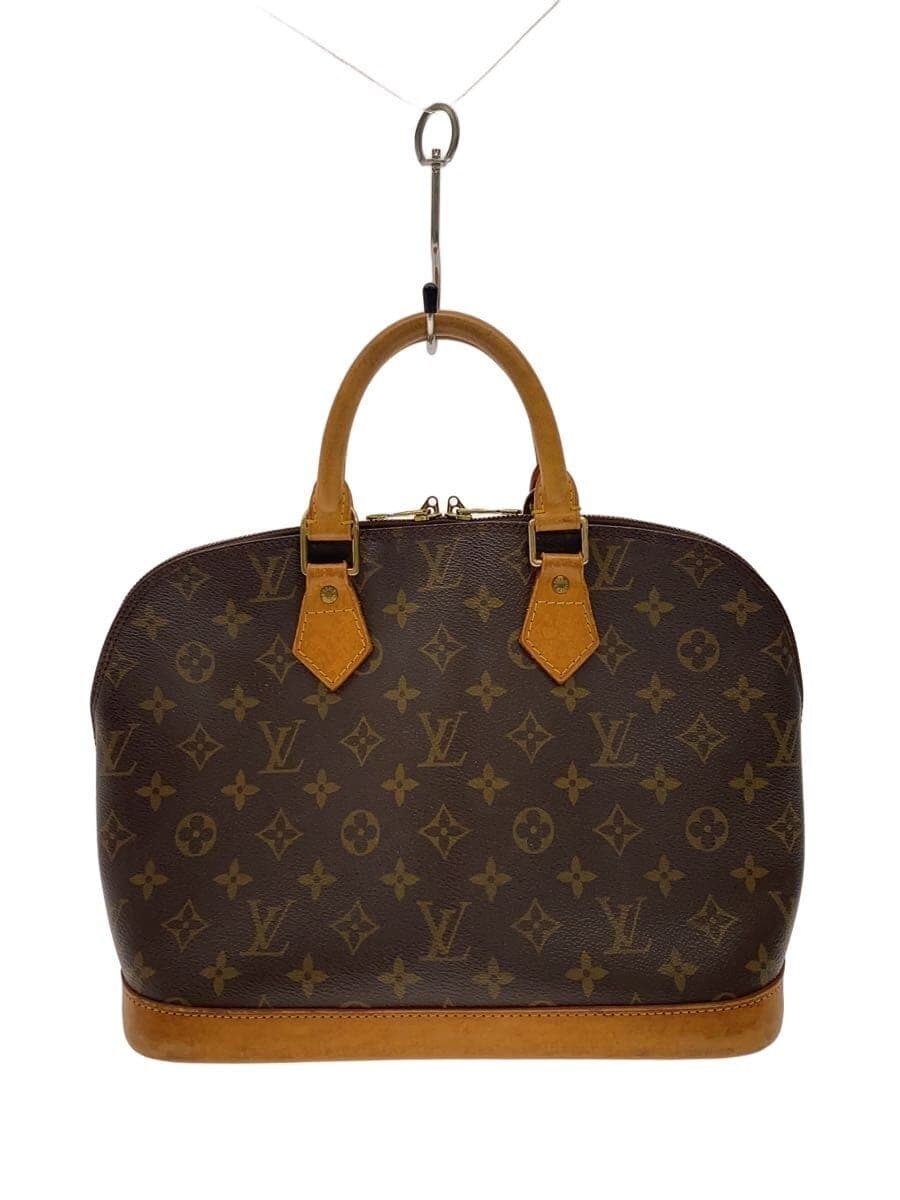 LOUIS VUITTON 1) Alma Monogram Canvas PVC BRW Monogram M51130