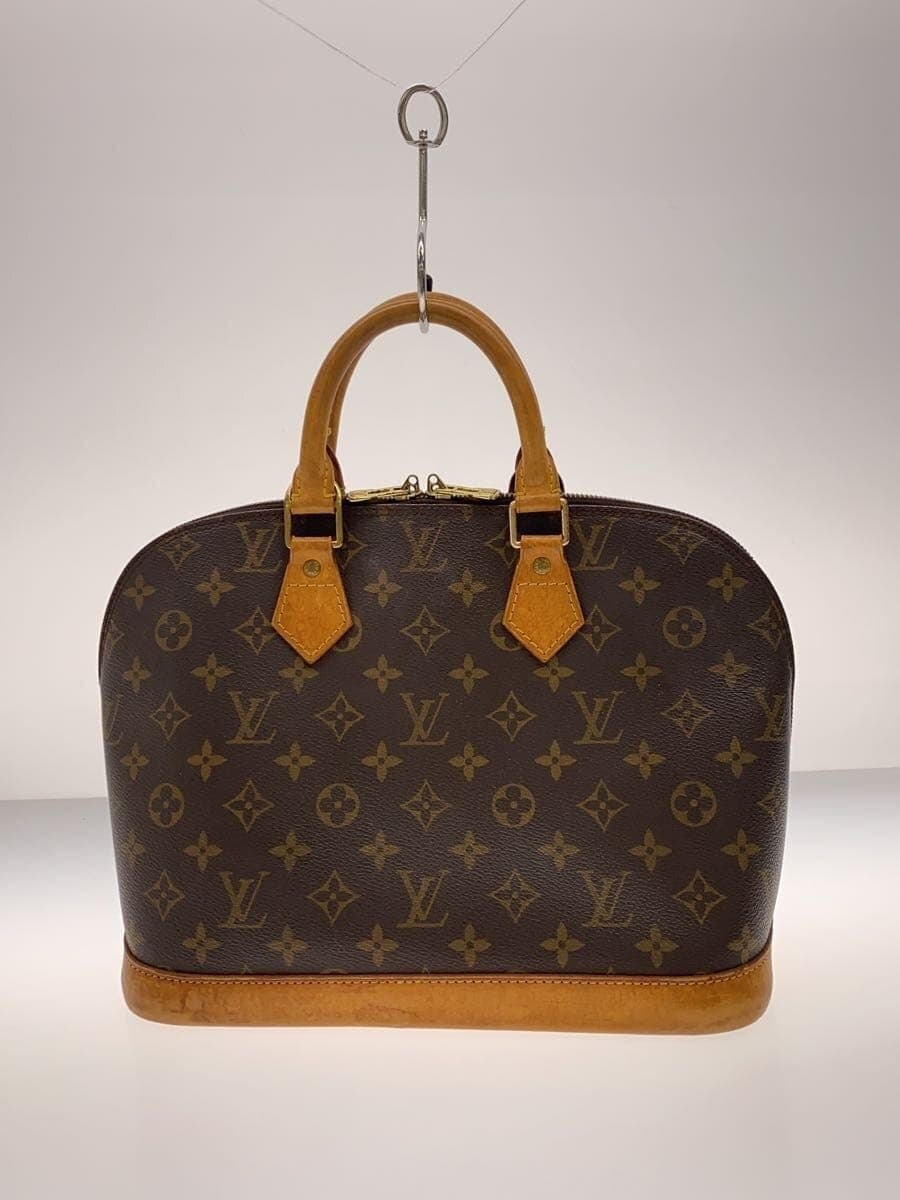 LOUIS VUITTON 1) Alma Monogram Canvas PVC BRW Monogram M51130 3