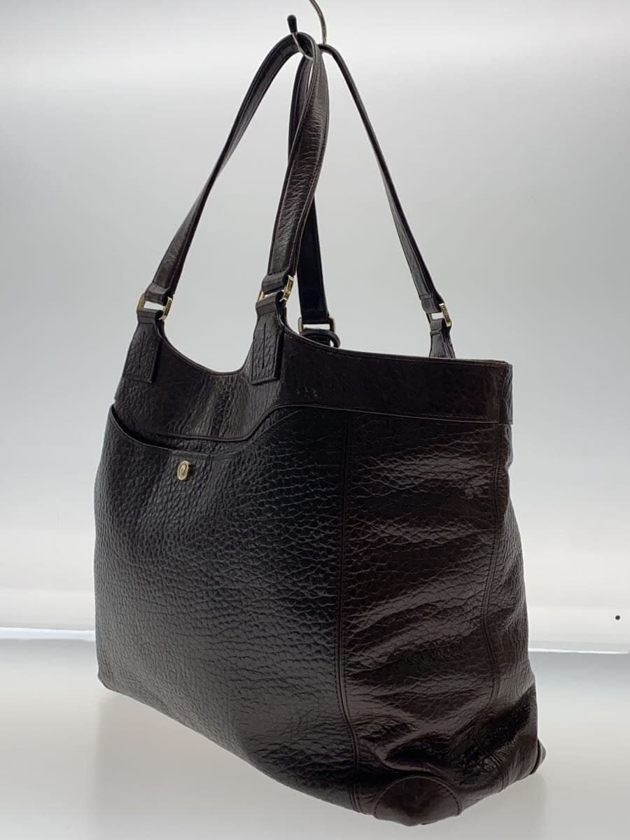 aniary tote bag leather BRW plain 120-0005 2