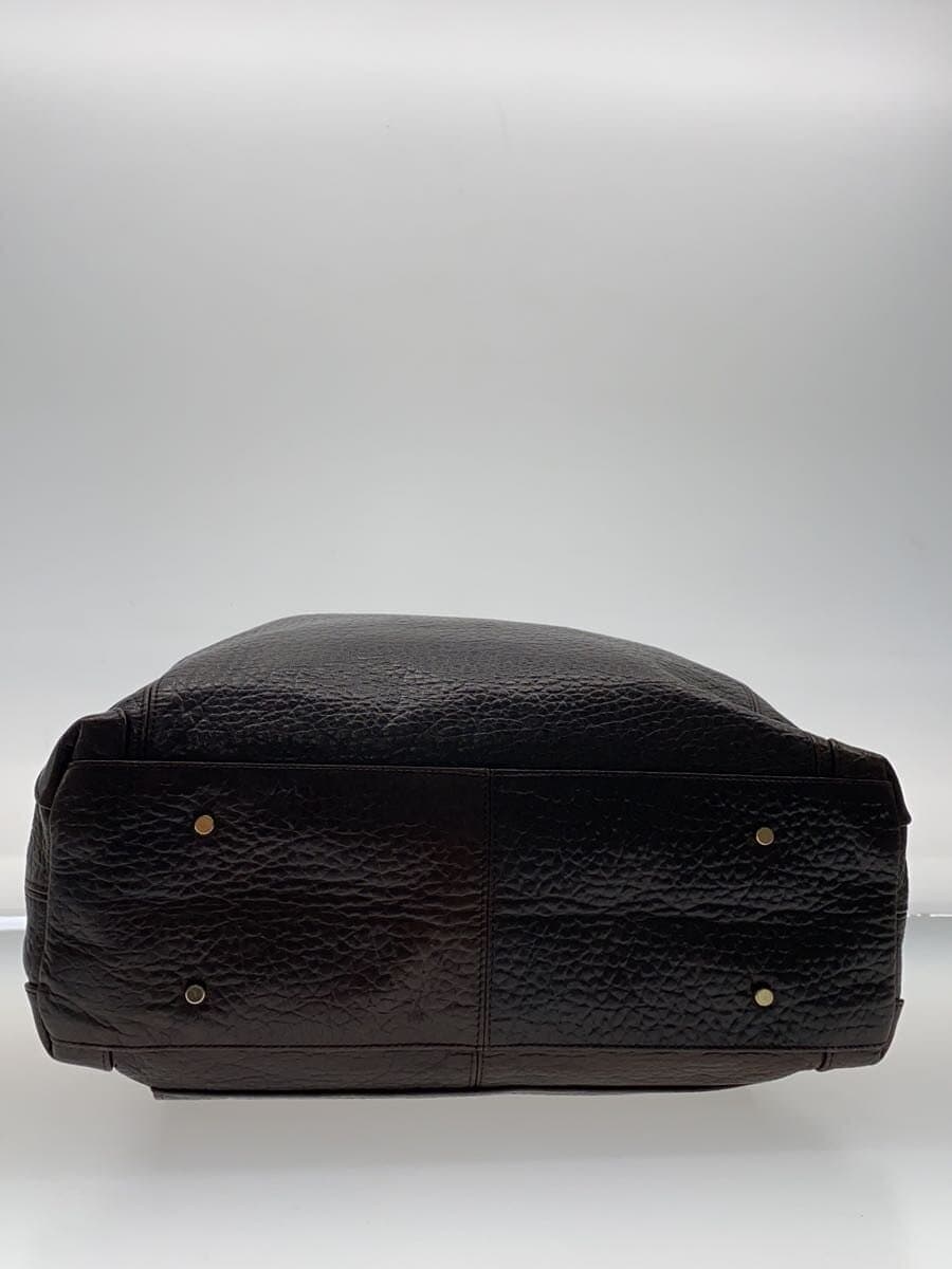 aniary tote bag leather BRW plain 120-0005 4