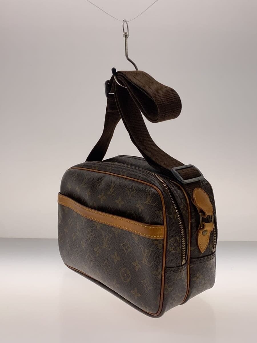 LOUIS VUITTON Reporter PM Monogram Canvas PVC BRW M45254 2