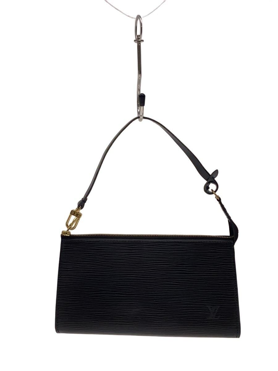 LOUIS VUITTON Pochette Accessoires_Épi Leather BLK M52942