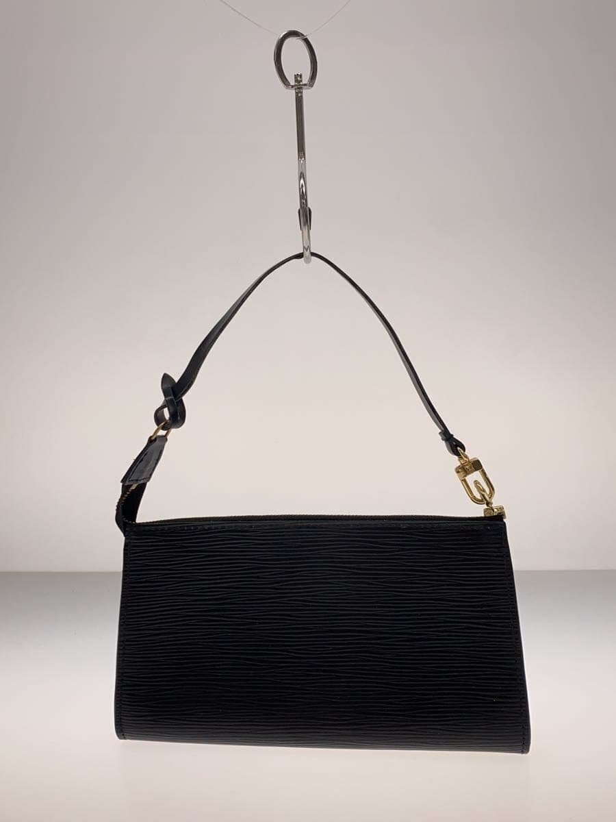 LOUIS VUITTON Pochette Accessoires_Épi Leather BLK M52942 3