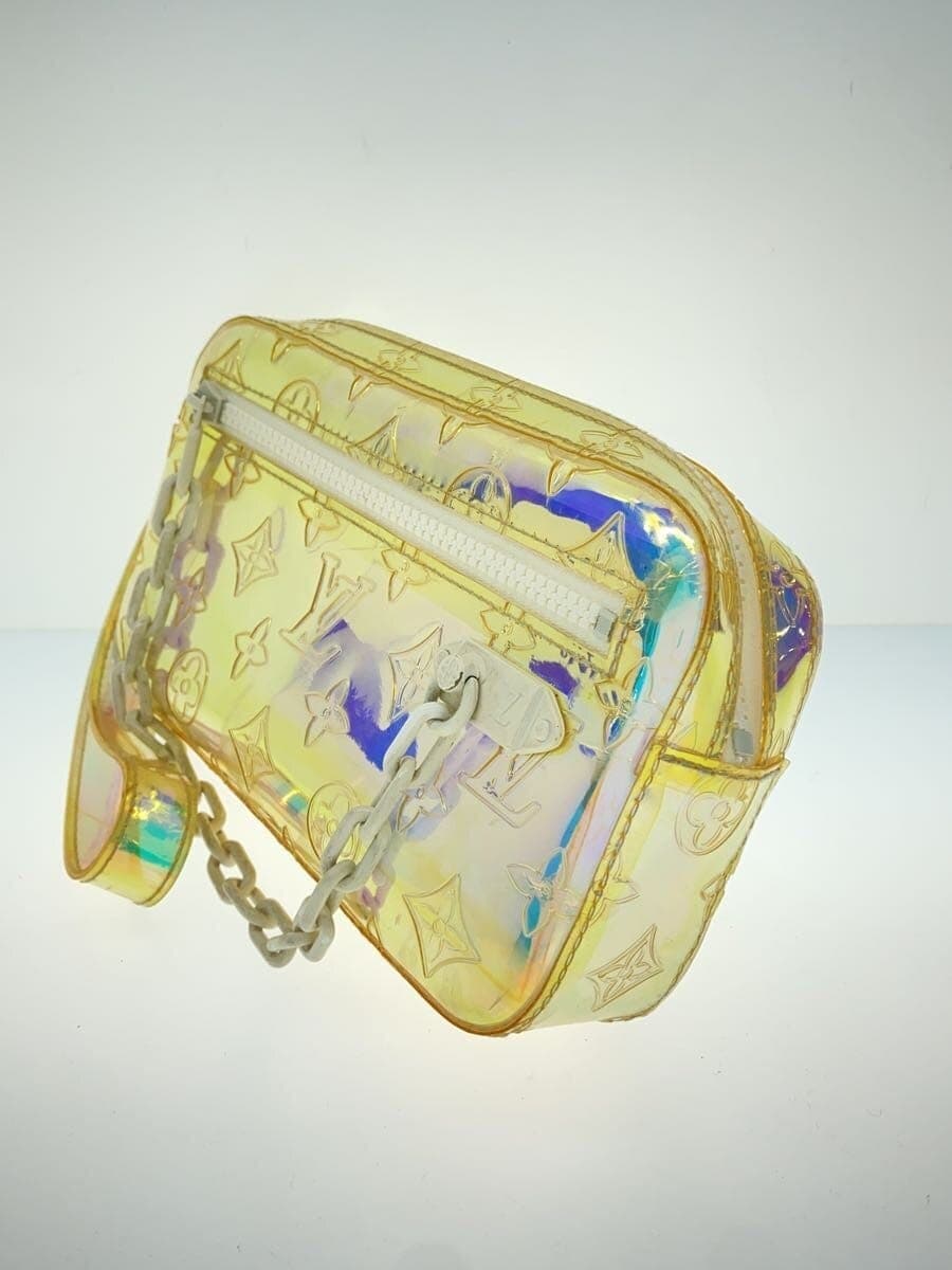 LOUIS VUITTON Pochette Volga_Monogram Prism PVC CLR M55261 2