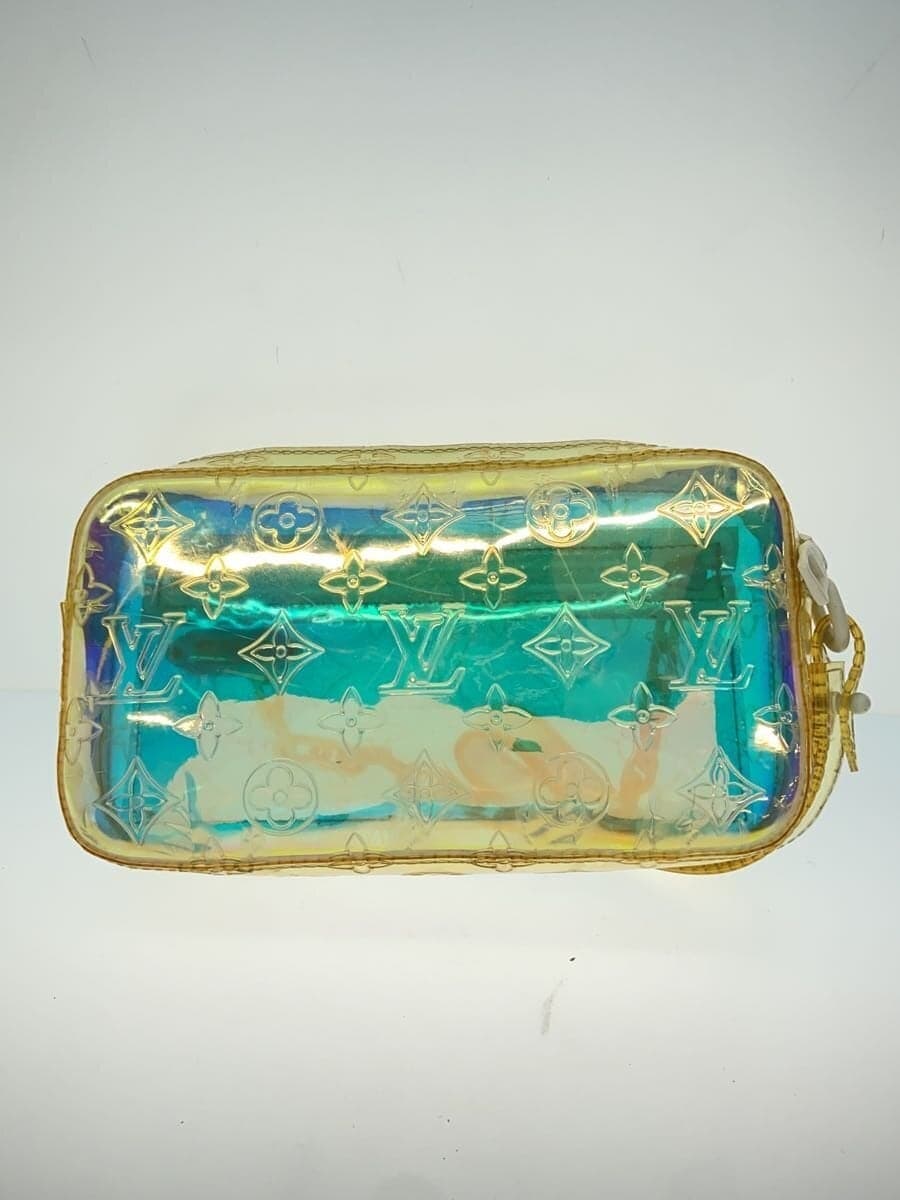 LOUIS VUITTON Pochette Volga_Monogram Prism PVC CLR M55261 3