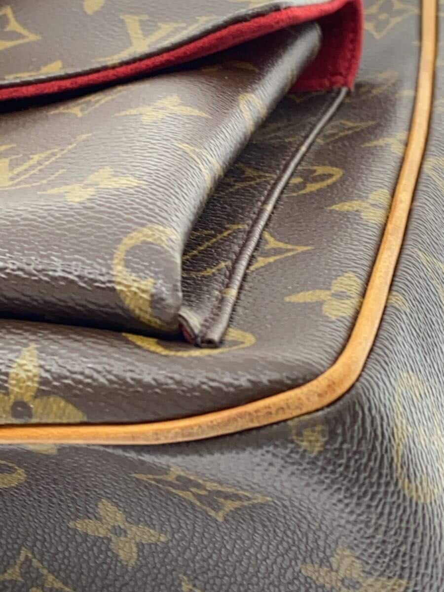 LOUIS VUITTON Multipli Cité_Monogram Canvas PVC BRW M51162 7