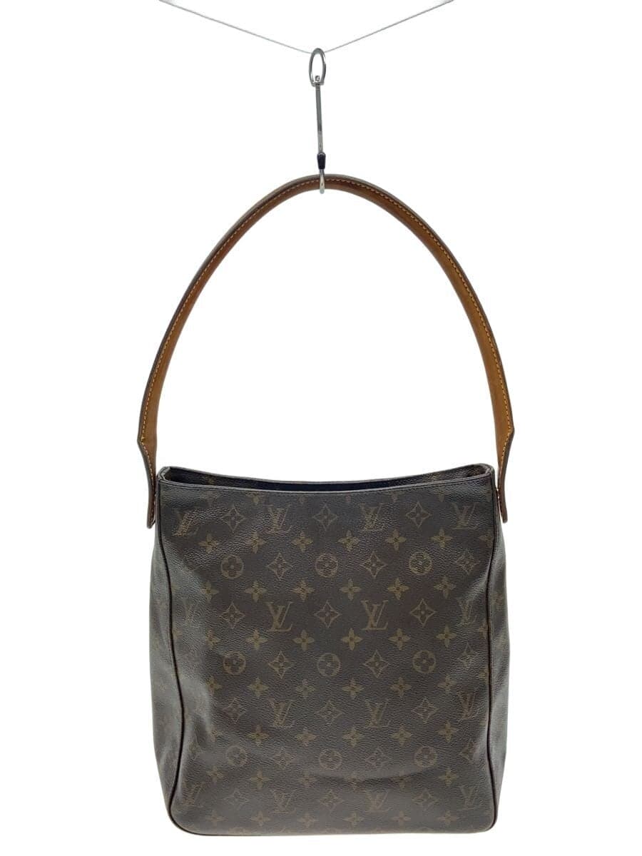 LOUIS VUITTON Looping GM_Monogram Canvas PVC BRW M51145