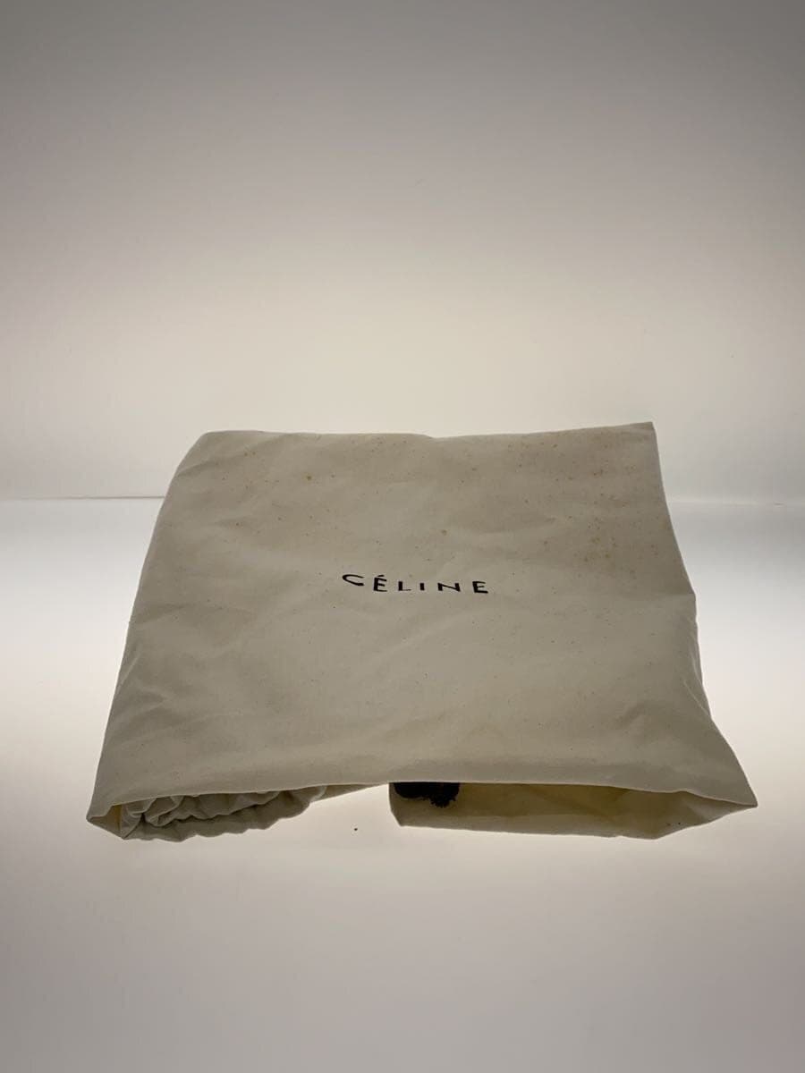 CELINE handbag leather plain 7