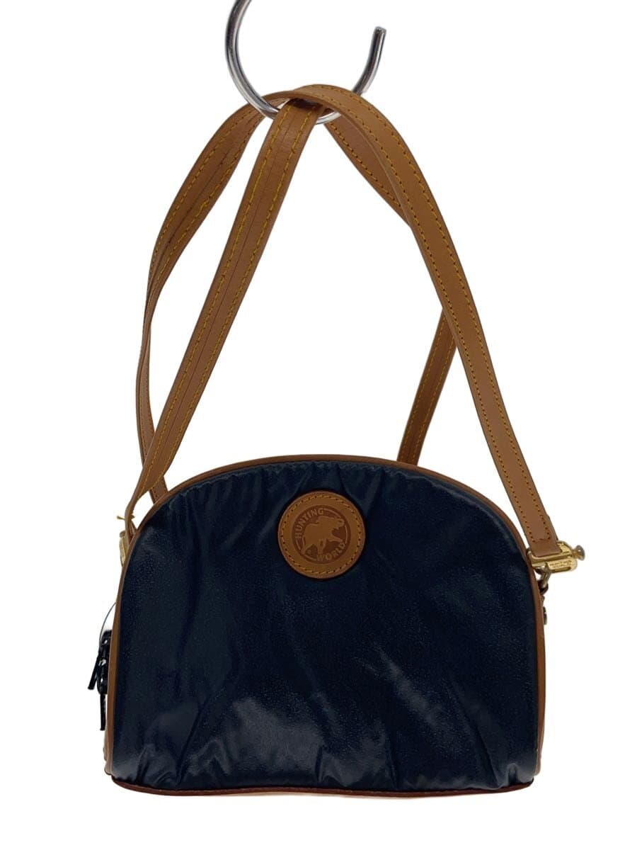 HUNTING WORLD Shoulder Bag Leather NVY