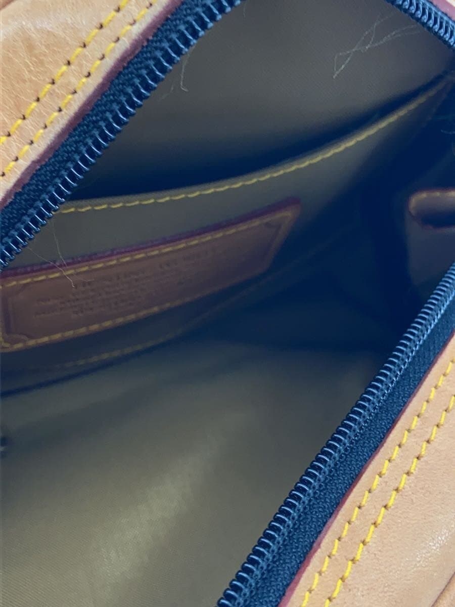 HUNTING WORLD Shoulder Bag Leather NVY 6