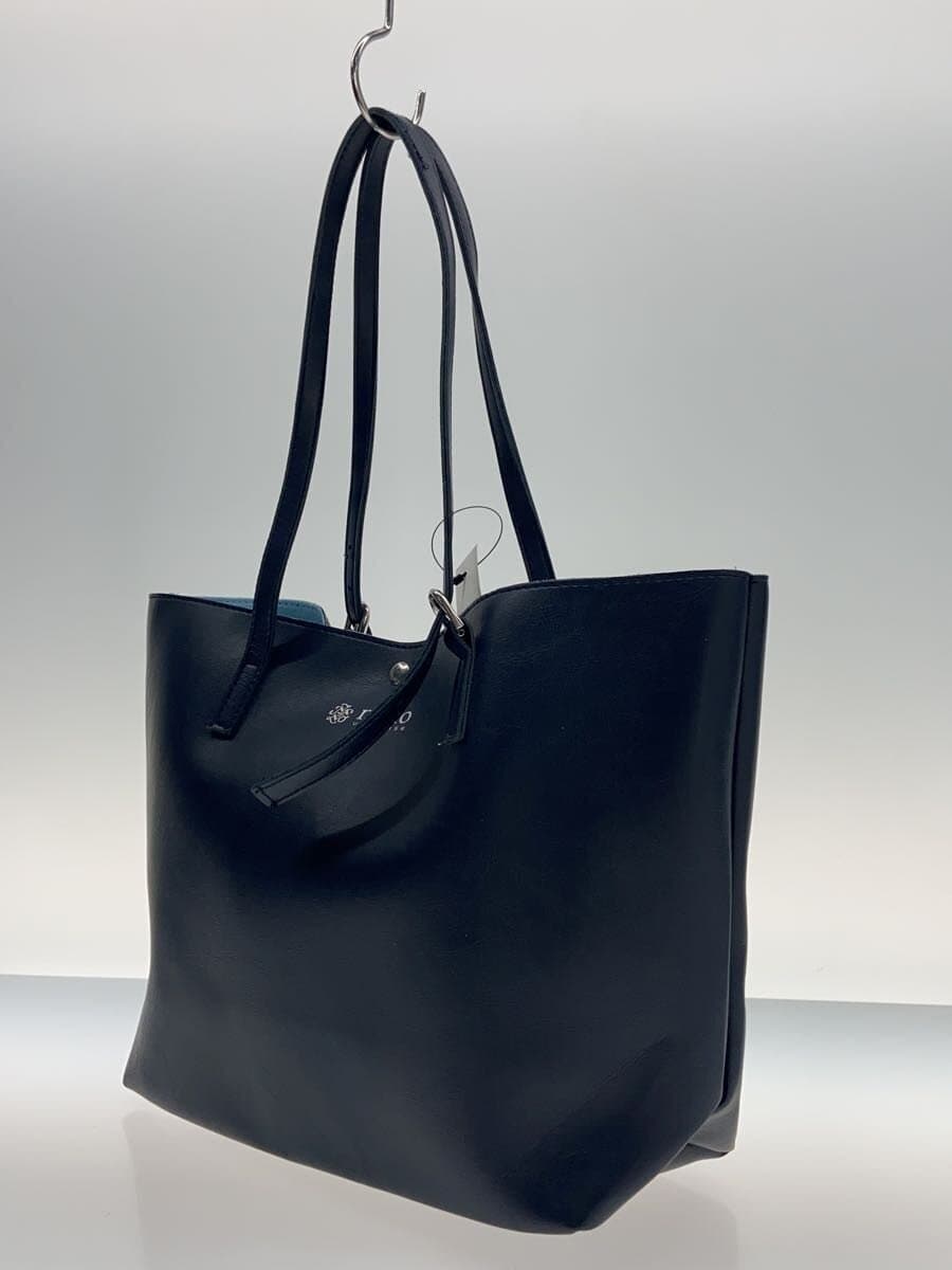 nano universe Bag Leather NVY Solid 2