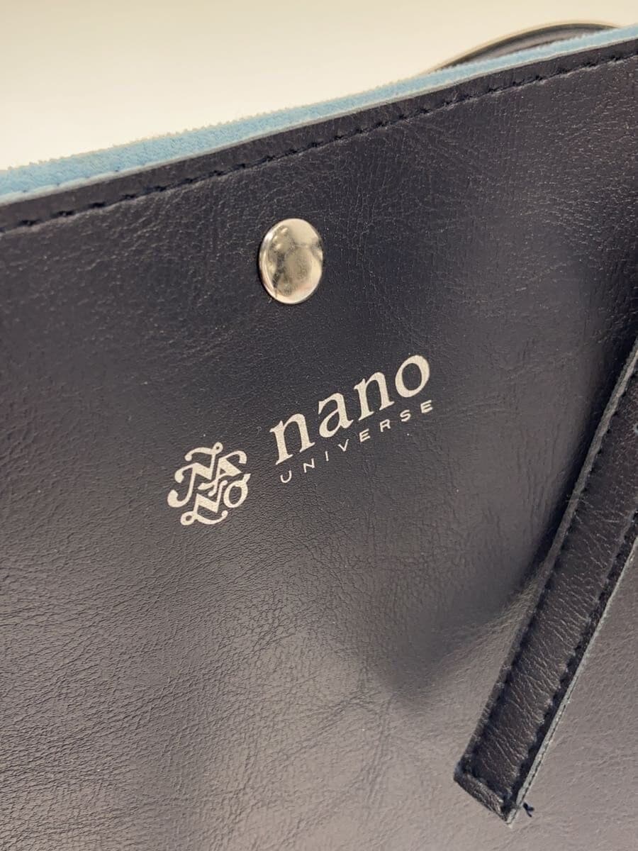 nano universe Bag Leather NVY Solid 5