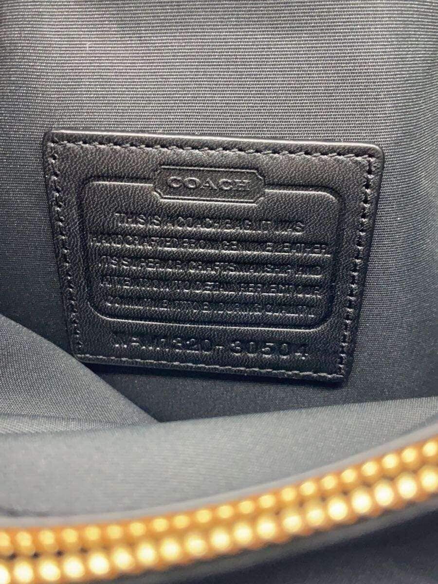 COACH Shoulder Bag Leather 5