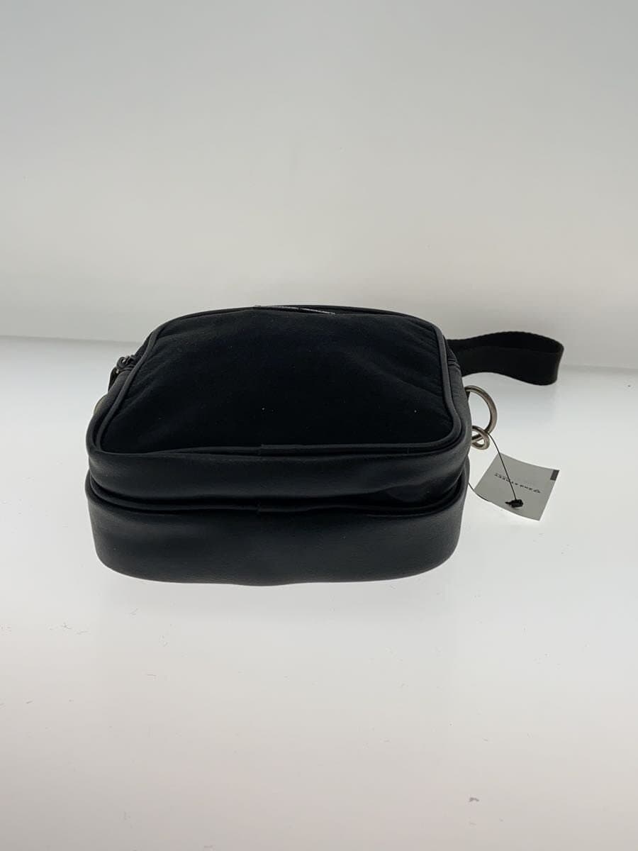 COMME CA ISM Shoulder Bag Leather BLK 4