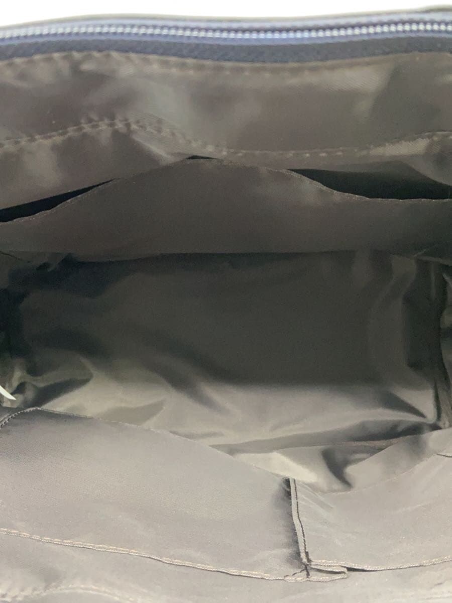 HARVEST LABEL Tote Bag Leather NVY 6