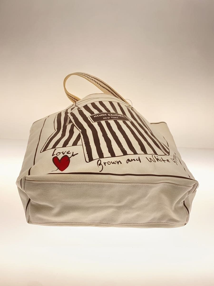 Henri Bendel Tote Bag PVC WHT 4
