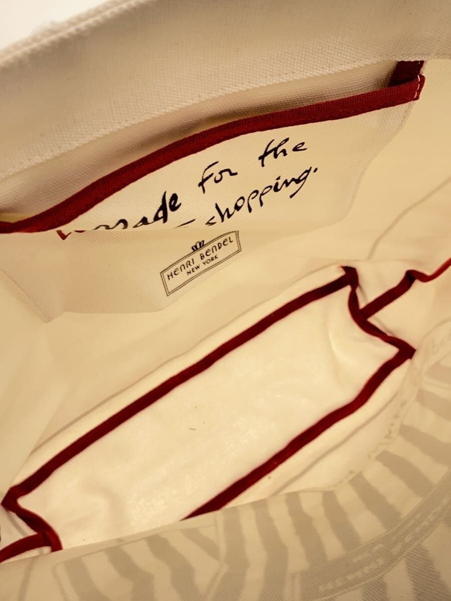 Henri Bendel Tote Bag PVC WHT 6