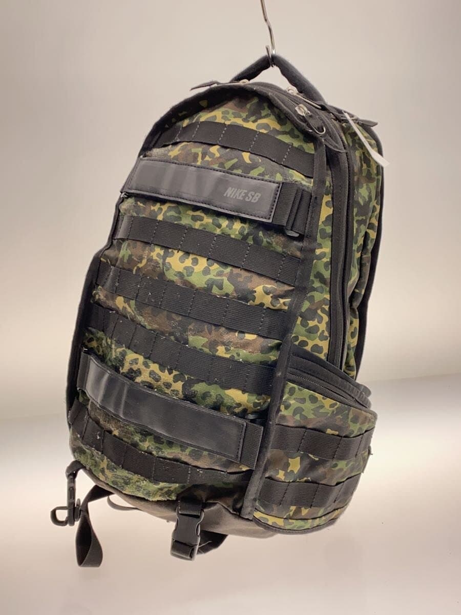 NIKE SB Backpack Polyester GRN Camouflage 2