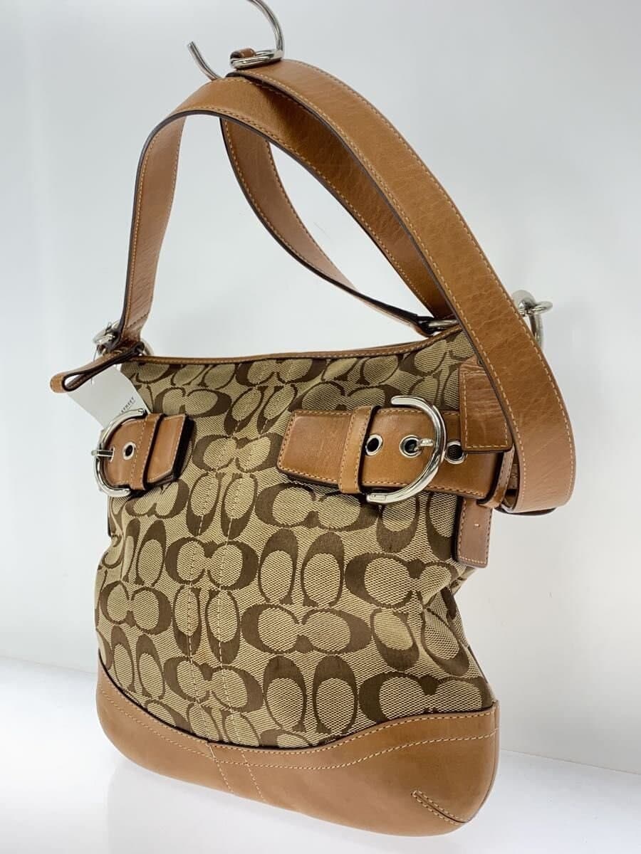 COACH Shoulder Bag Leather CML 3574 2