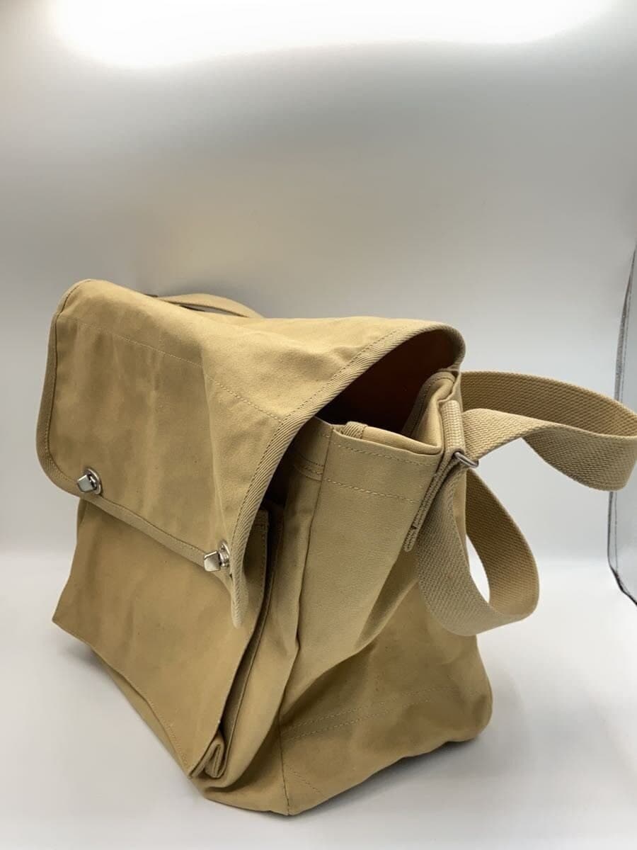 Ichizawa canvas shoulder bag canvas CML plain 2