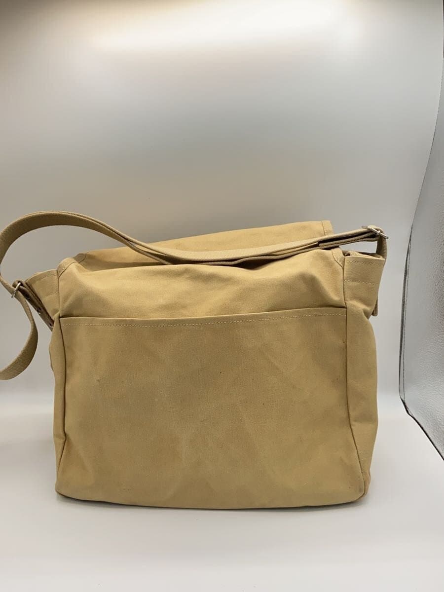 Ichizawa canvas shoulder bag canvas CML plain 3