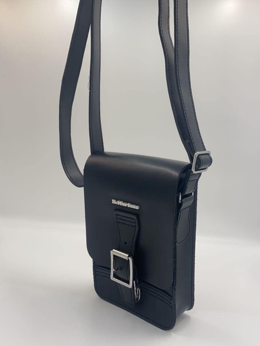 Dr. Martens reporter bag shoulder bag leather BLK plain 2