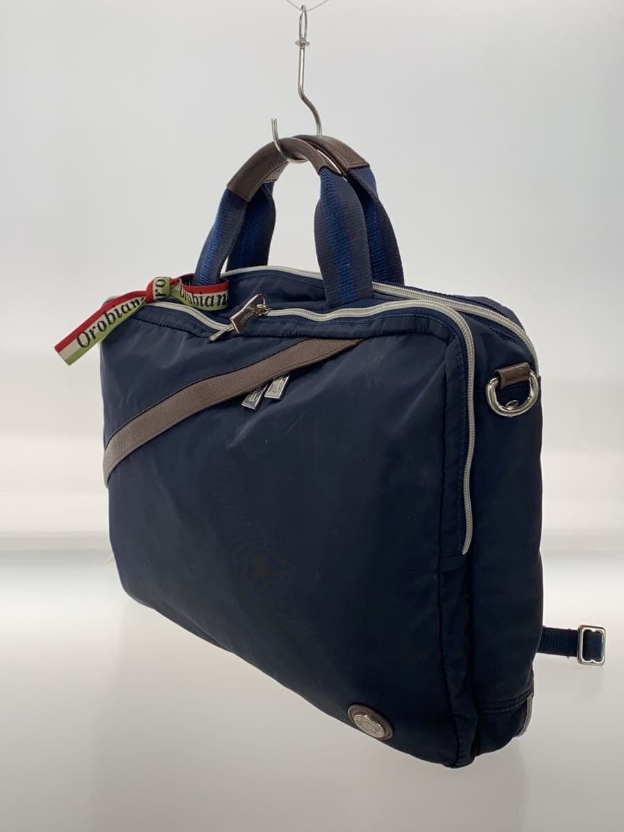 Orobianco3-Way Briefcase Nylon NVY 91062-02 2