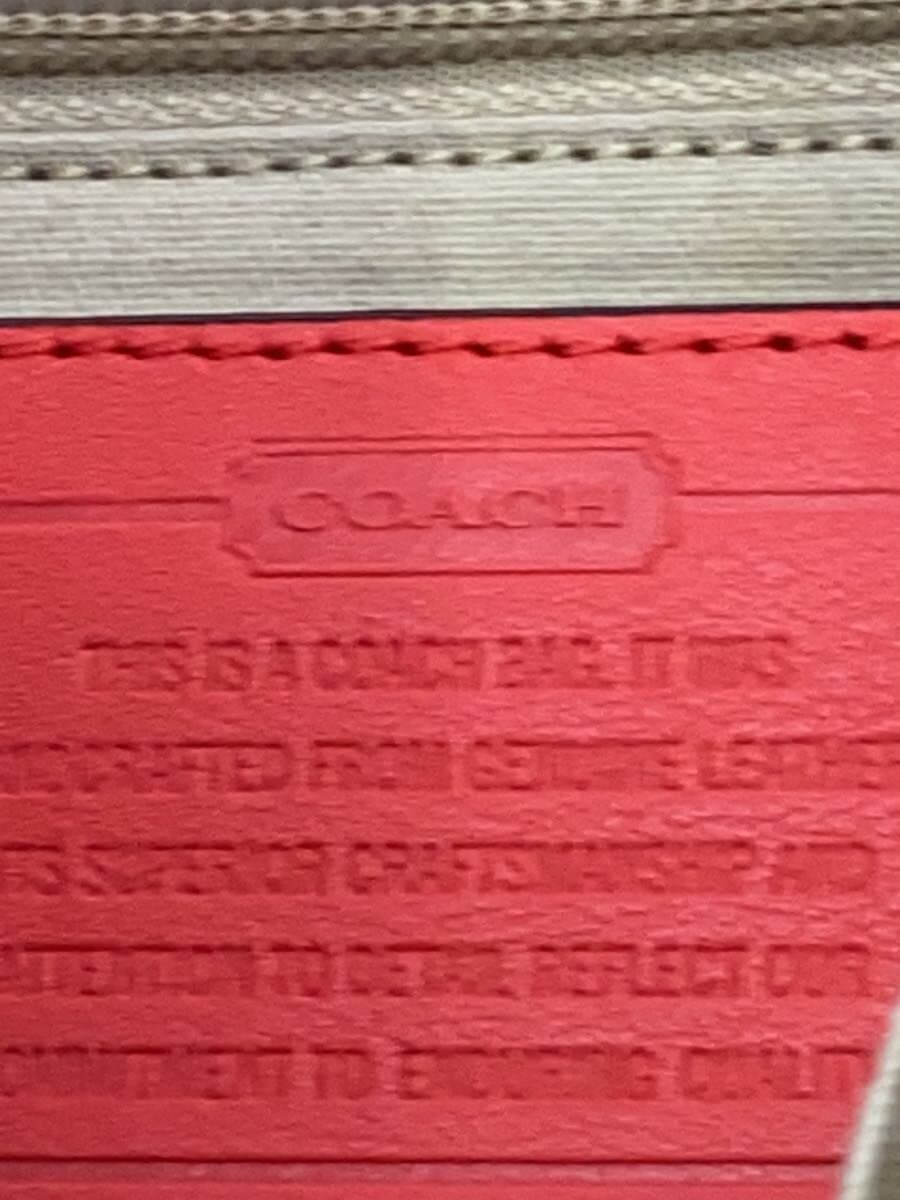 COACH Legacy Duffle Shoulder Bag Leather RED Solid 19889 5