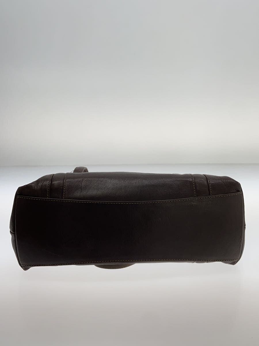 GENTENGOAT BASIC Tote Bag Leather BRW 4