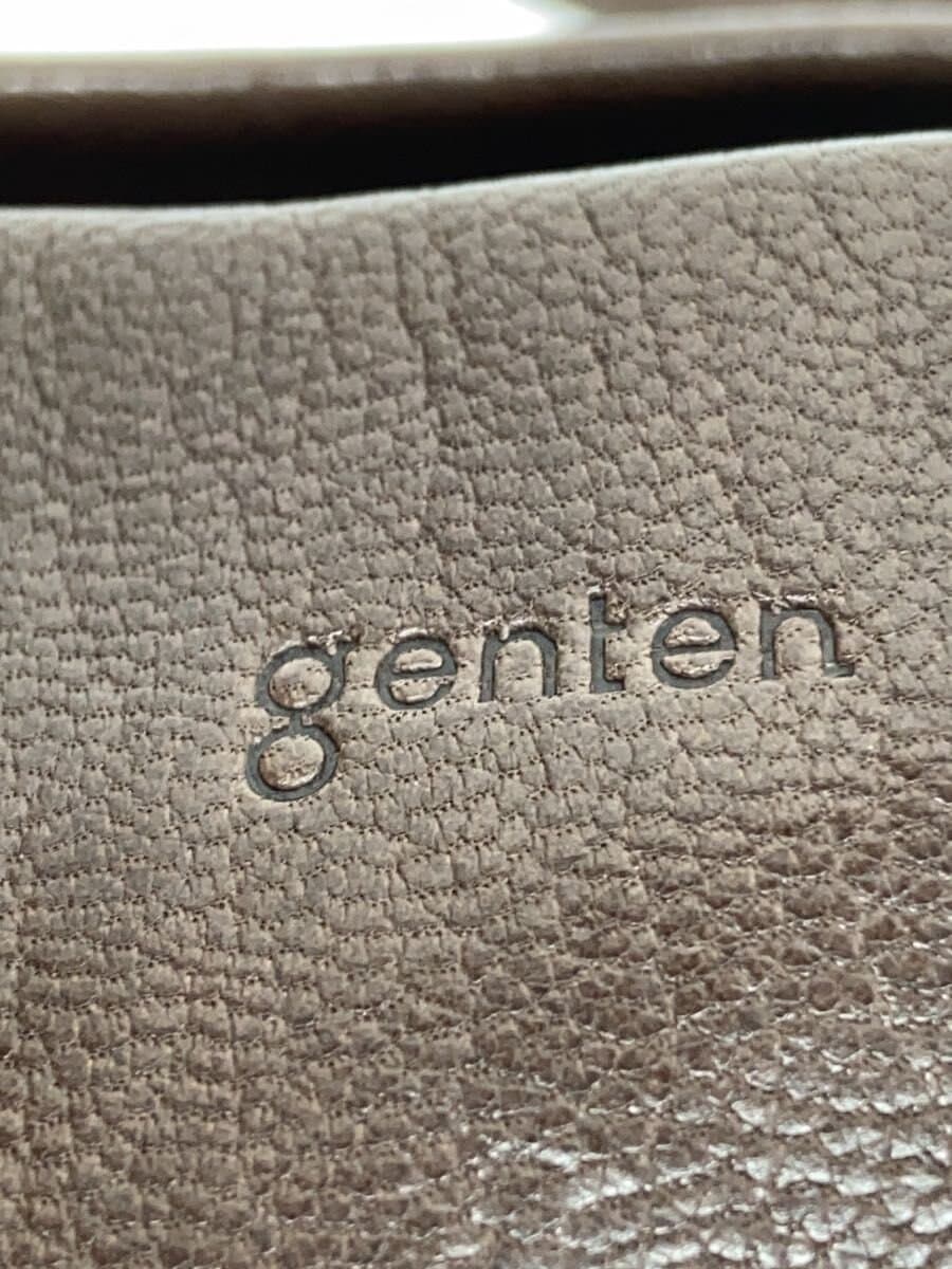 GENTENGOAT BASIC Tote Bag Leather BRW 5