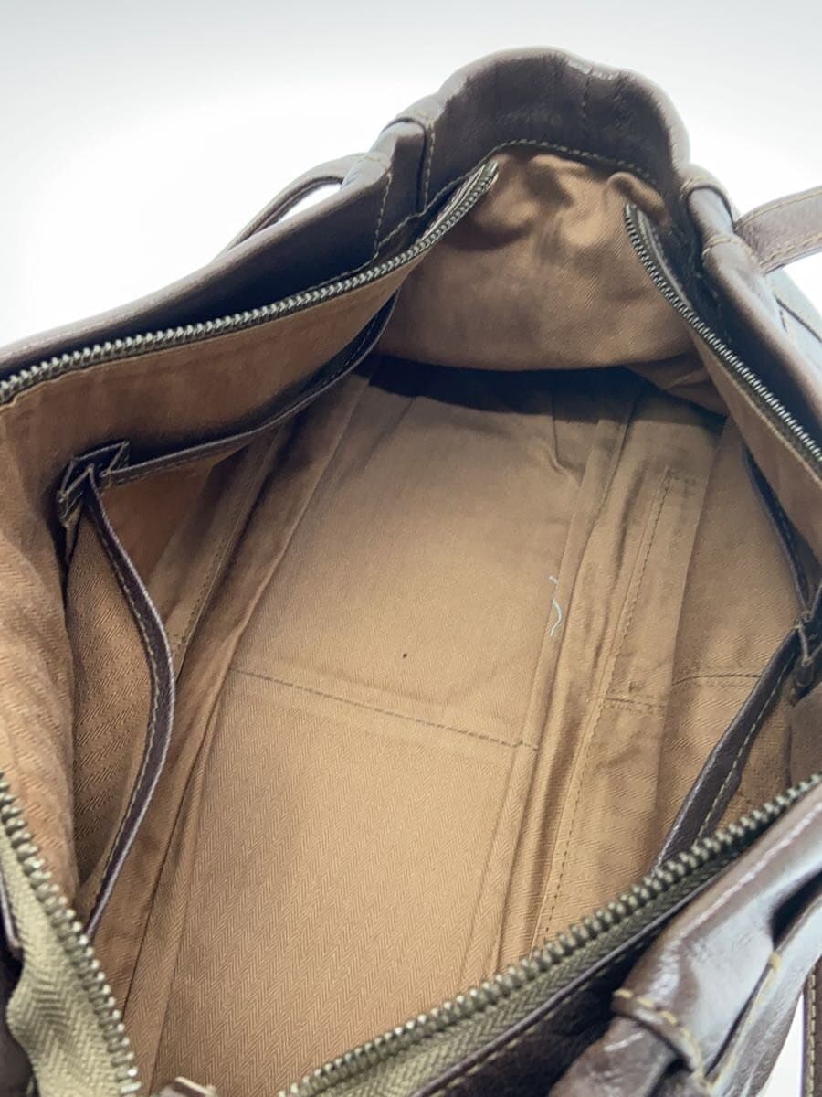 GENTENGOAT BASIC Tote Bag Leather BRW 6