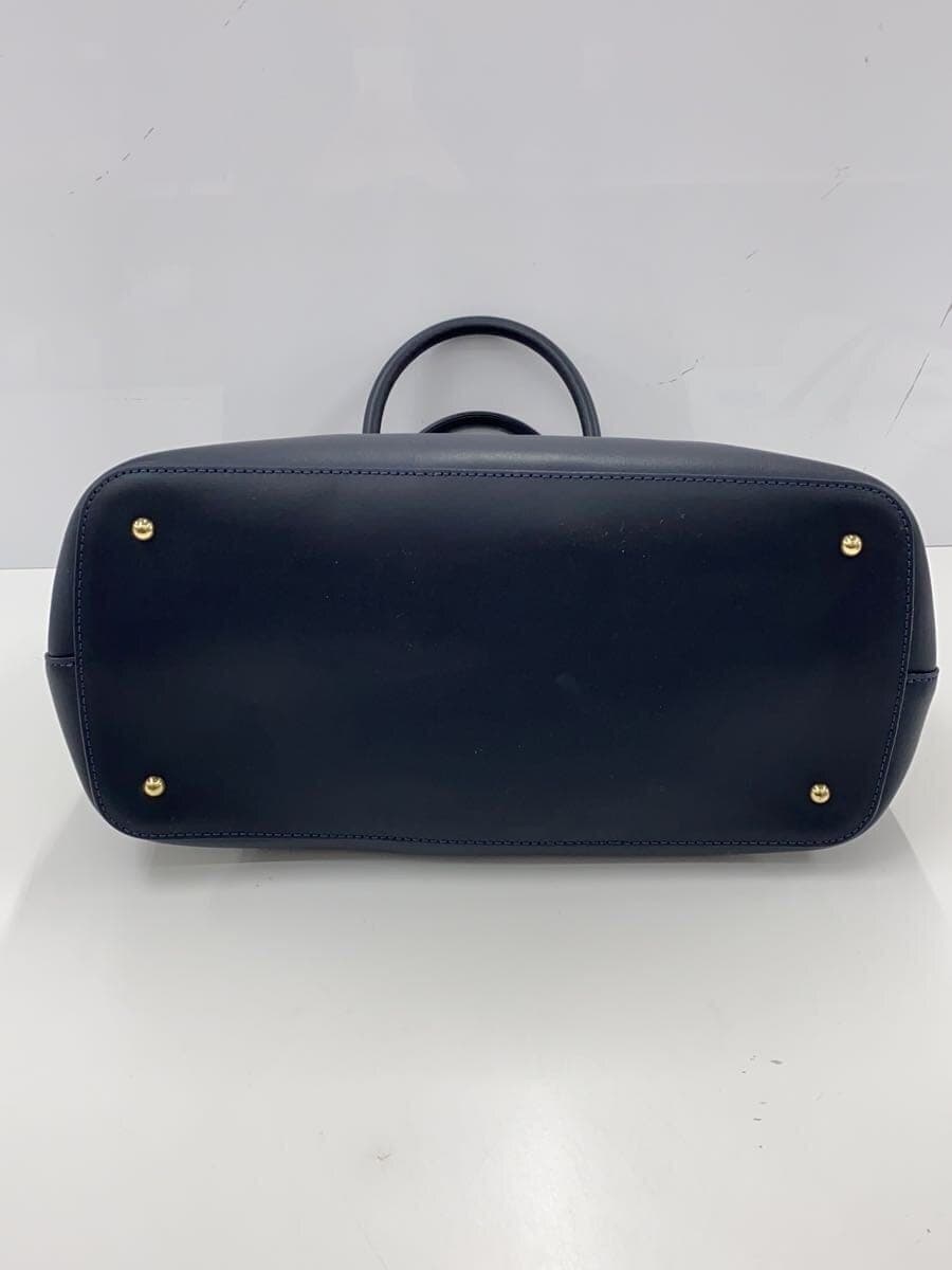 LAUREN RALPH LAUREN2-Way Tote Bag Leather NVY Solid 4