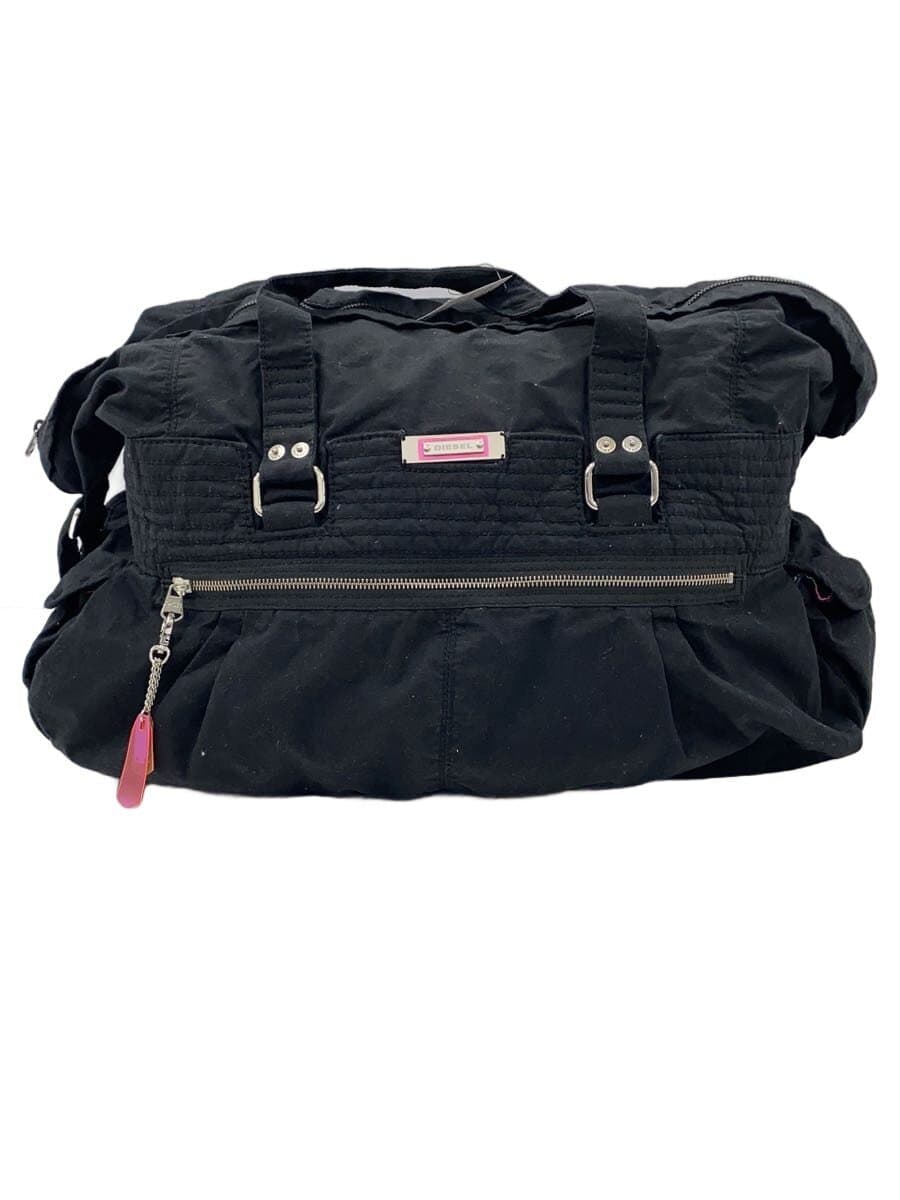 DIESEL Boston Bag Cotton BLK rn93243 ca25594