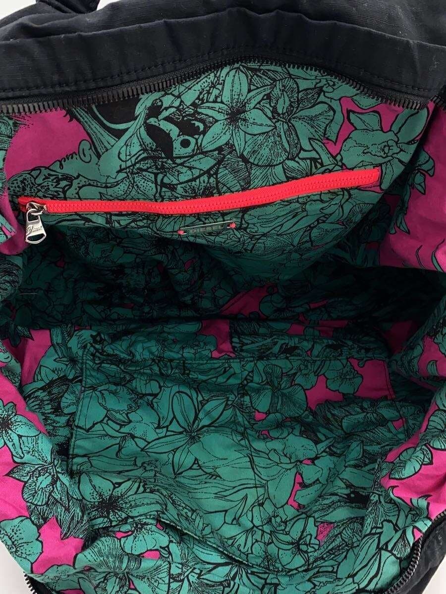 DIESEL Boston Bag Cotton BLK rn93243 ca25594 6