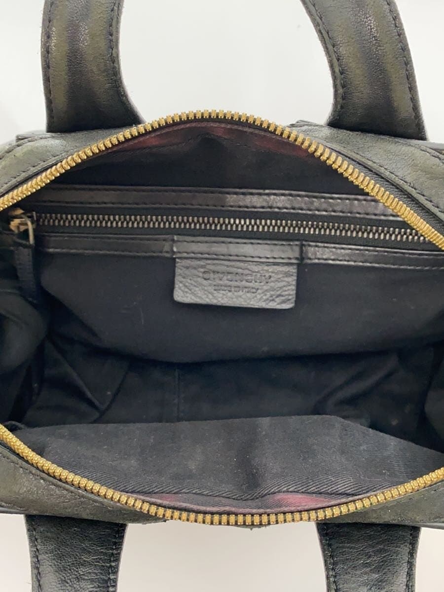GIVENCHY Nightingale Handbag Leather BLK 6