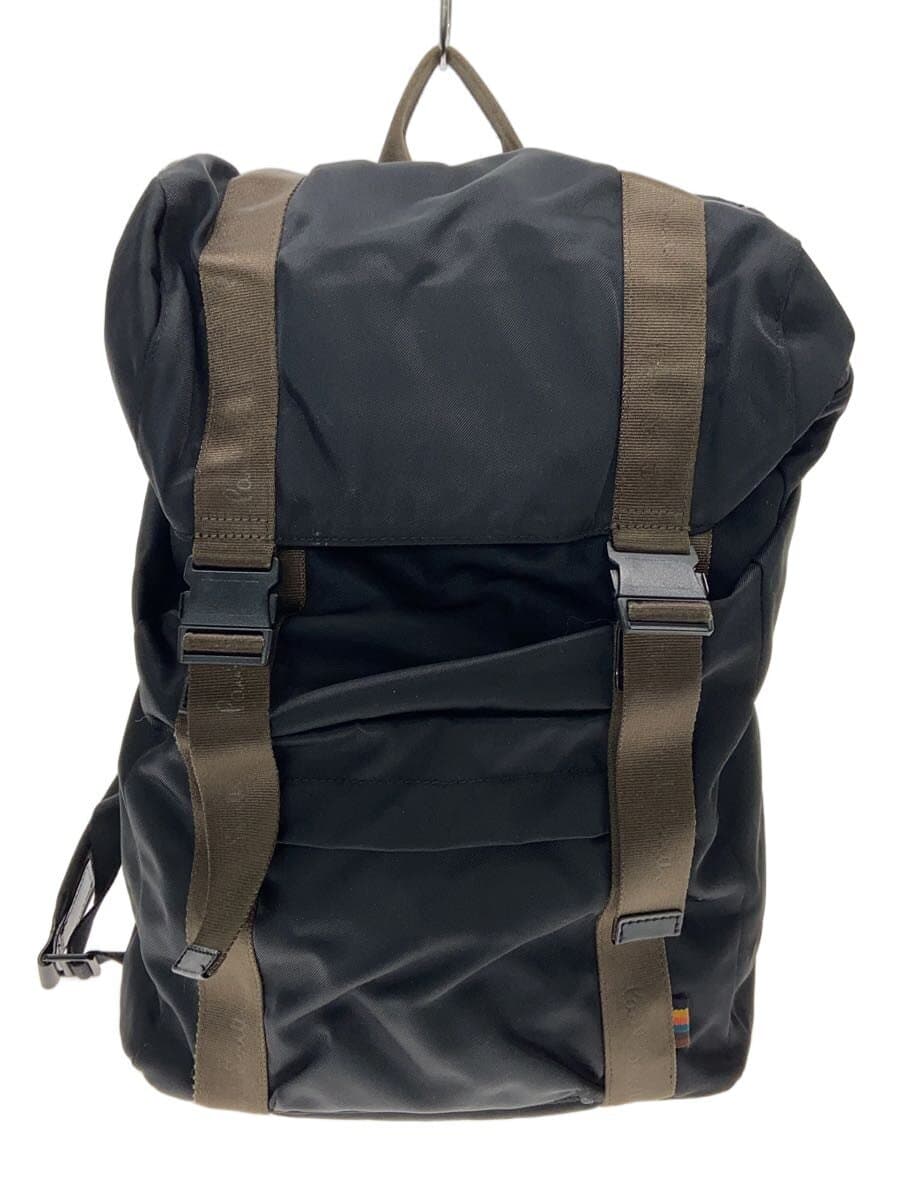 Paul Smith Backpack Nylon Black aps065