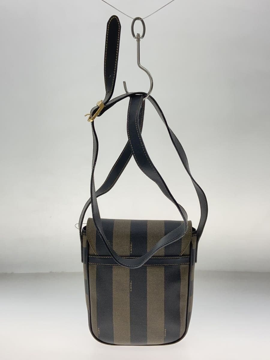 FENDI Shoulder Bag BRW Stripe 3